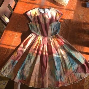 Making the Cut designer fit and flare dress